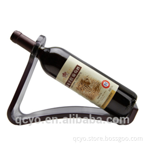 alibaba clear acrylic display shelf wine display holder